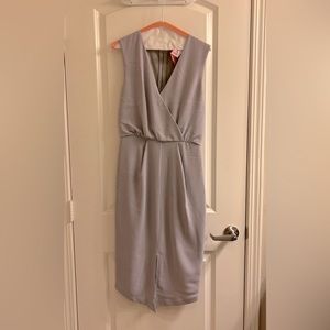 EUC Cooper Street Midi Dress, Grey, Size 4